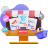 Icono del servicio Desarrollo de E-commerce